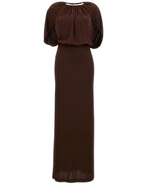 Des Phemmes Gowns - Marrón