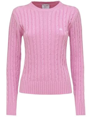 MVP WARDROBE Round-Neck Knitwear - Rosa