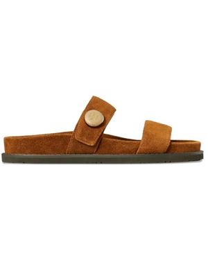 Tory Burch Romy Sport Slide - Braun