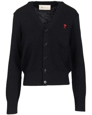 Ami Paris Cardigans - Black