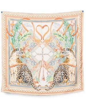 Ferragamo Silk Scarves - Natural