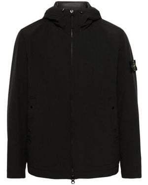 Stone Island Light Jackets - Negro