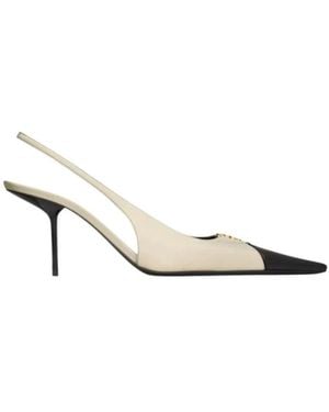 Saint Laurent Court Shoes - Metallic