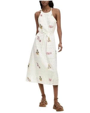 Desigual Midi Dresses - White