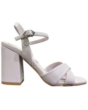 Gattinoni Lila High Heel Sandalen - Weiß