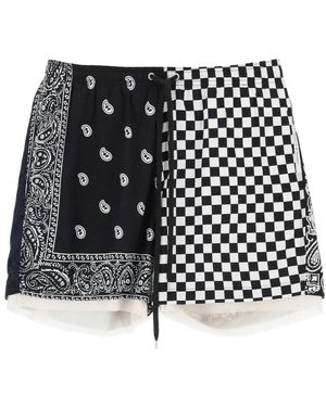 Children of the discordance Stylische denim-shorts für den sommer - Schwarz