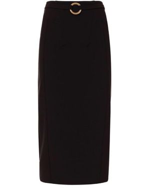 Just Cavalli Midi Skirts - Zwart