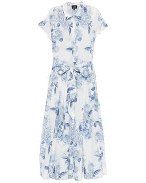 Lavi Midi Dresses - Blue
