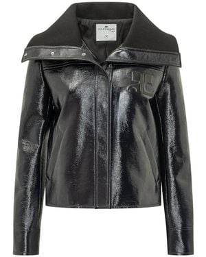 Courreges Jack Met Hoge Kraag - Zwart