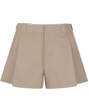 Alexander Wang Geplooide Werkbroek Met Hoge Taille - Bruin