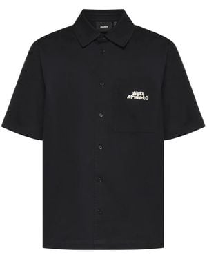 Axel Arigato Short Sleeve Shirts - Black