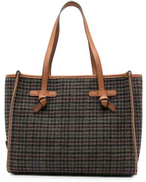 Gianni Chiarini Marcella Hahnentritt-Tasche - Schwarz