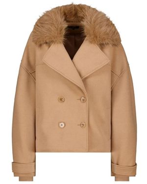 Monari Faux Fur & Shearling Jackets - Neutro