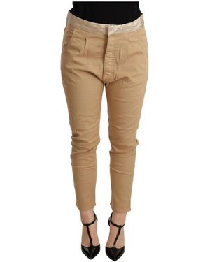 CYCLE Slim-Fit Trousers - Natural