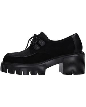 Jeannot Schoenen ,Zwart ,Leer Pj 545G Cam-Cav
