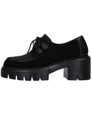 Jeannot Schoenen ,Zwart ,Leer Pj 545G Cam-Cav