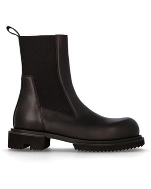 Rick Owens Chelsea Boots - Negro