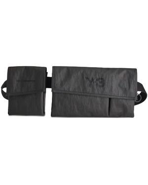 Y-3 Tassen ,Zwart ,Nylon Multi Pocket Sling