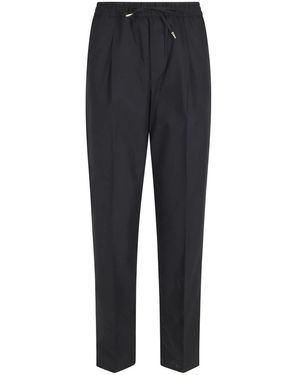 BRIGLIA Straight Trousers - Grey