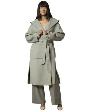 Kocca Belted Coats - Green