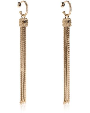 Balmain Accessoires ,Geel ,Messing Tassel Oorbellen - Metallic