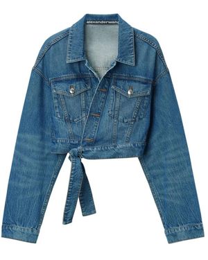 Alexander Wang Denim Jackets - Blue