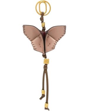 Gianni Chiarini Butterfly Bag Charm - Naturel