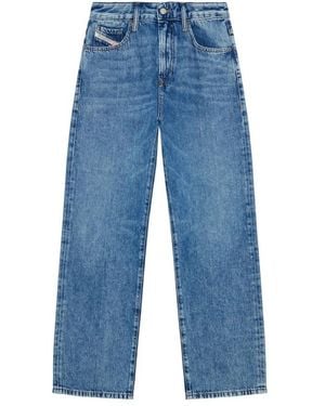 DIESEL Loose-Fit Jeans - Blauw
