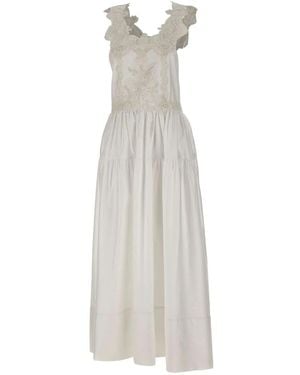 Maurizio Mykonos Maxi Dresses - White