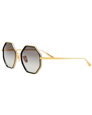 Linda Farrow Sunglasses - Brown