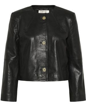 Inwear Leather Jackets - Nero