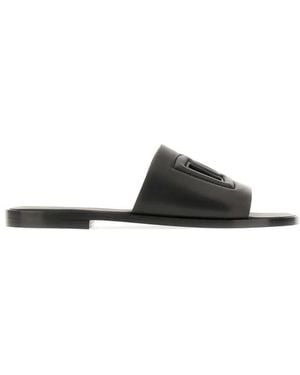 Dolce & Gabbana Sliders - Black