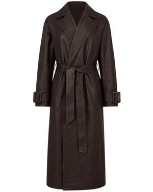 Nour Hammour Trench Coats - Noir