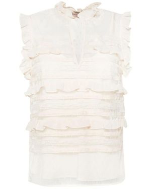 Twinset Sleeveless Tops - White