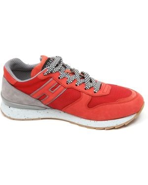 Hogan Rebel R261 /Grigio Schuh - Rot