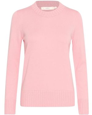 Inwear Hellrosa strickpullover sweater - Pink