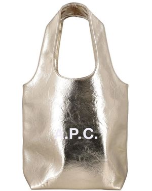 A.P.C. Tote Bags - Blanco