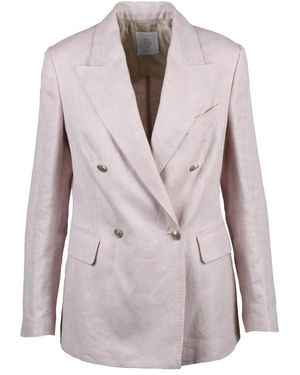 Eleventy Giacca Doppiopetto - Roze
