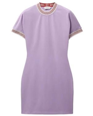 Versace Short Dresses - Purple