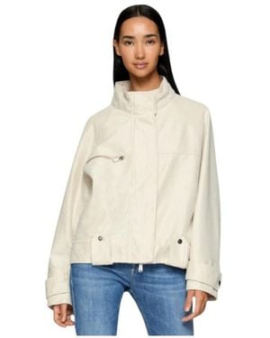 Dondup Light Jackets - Natural