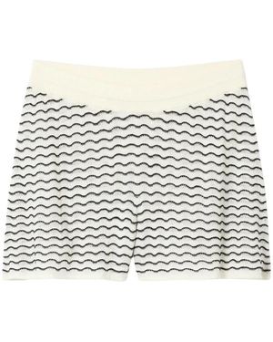 Dagmar Casual Shorts - Metálico