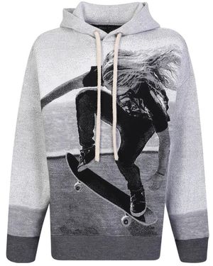Palm Angels Hoodies - Gris
