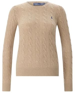 Polo Ralph Lauren Trui Met Ronde Hals - Naturel