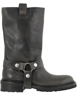 Golden Goose High Boots - Negro