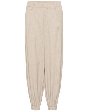 Kaffe Wide Trousers - Neutro