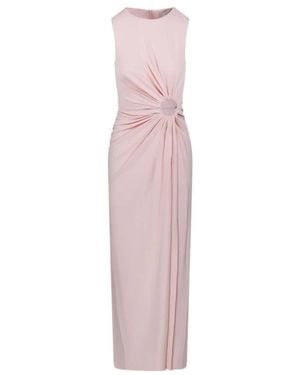 Sportmax Draped Maxi Dress - Pink