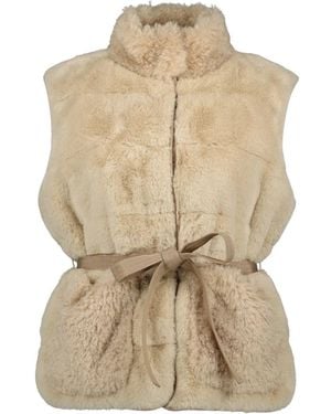 Moncler Vests - Natural