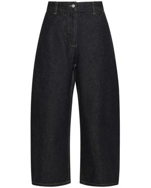 Studio Nicholson Wide Jeans - Black