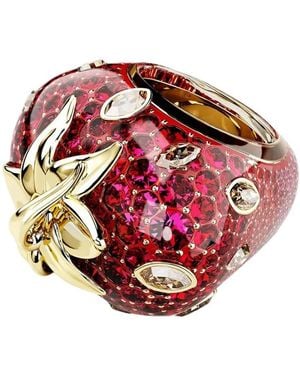 Swarovski Idyllia Motiv Ring - Rot