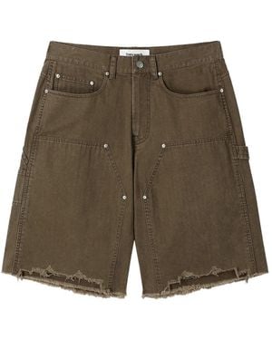 Tonywack Denim Shorts - Green